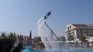 Turkey Laguna Beach Alya Resort Flyboard Show Extreme WaterSport Alanya #SikoStudios