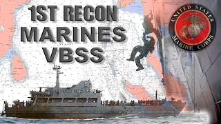 Recon Marines VBSS Run in the Bay of Bengal