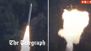 Space One Kairos rocket explodes moments after launch in Japan