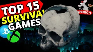 THE BEST SURVIVAL GAMES ON PS4/XBOX - TOP 15 SURVIVAL GAMES TO PLAY