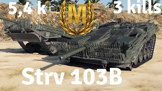 Strv 103B - Master - 5.4 Damage - 3 Kills - World of Tanks