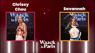 WAACK IN PARIS VOL.II 2024 | Chrissy Chou VS Savannah| TOP32