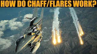 How Chaff & Flare Countermeasure Work, And Their History