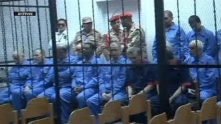 Top Gaddafi aides in the dock in Tripoli