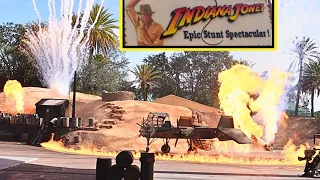 Indiana Jones Epic Stunt Spectacular FULL SHOW at Disney's Hollywood Studios [4K] Dec 2023