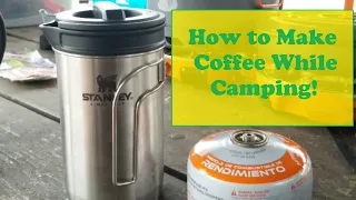 How to Make Camping Coffee with the Stanley French Press   FtC