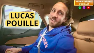 En voiture avec Lucas Pouille à l'ATP250 de Montpellier