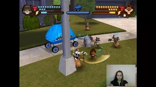 Gameplay Over the hedge Part 4 / Прохождение игры Лесная братва Часть 4