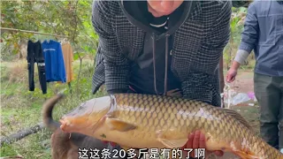 挑戰連續野釣260天第251天火鍋魚，紅燒鯽魚，歡聚基地，其樂融融