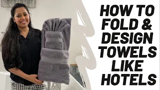 How To Fold & Design Towels Like Hotels | Virtuous Woman | Lyca Riaz | Episode 5