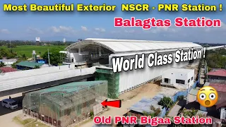 Most Beautiful Exterior of NSCR - PNR Station | Balagtas Station first station to be completed !