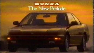 1989 Honda Prelude SI Car Commercial First 4 Wheel Steering 4WS