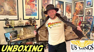 UNBOXING | US Wings Indiana Jones Jacket #unboxing #indianajones #lucasfilm #indianajones