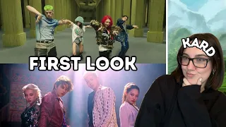 FIRST TIME EVER CHECKING OUT KARD - ICKY, Bomb Bomb(밤밤), Ring The Alarm, RED MOON (I'm OBSESSED)