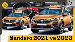 Sandero 2021 vs sandero 2023