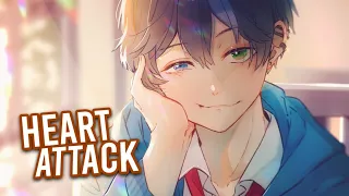 ✪「Nightcore」➥ Heart Attack (Male Version) || Lyrics