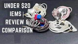 Under $20 iems | Review QKZ HBB vs 7hz Zero vs Wan er vs Kz EDCX