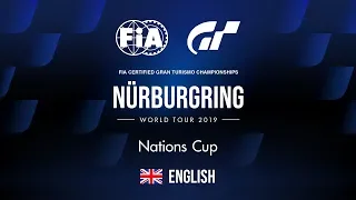 GT Sport | World Tour 2019 - Nürburgring | Nations Cup