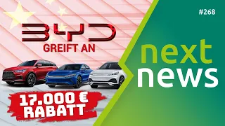 nextnews: Ionity senkt Preise, neue Rabatte, 25.000$-Tesla, Porsche Macan, Cupra-Garantie, BYD