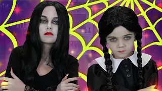 Addams Family Finger Family | SpookyPop