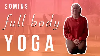 MORNING YOGA - 20 min Beginner, Gentle, Daily Stretch Routine for Energy, Strength, & Flexibility