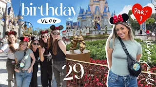 turning 29 at the happiest place on earth (birthday vlog!) | PART 1