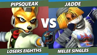 Valhalla IV Top 8 - Pipsqueak (Fox) Vs. Jadde (Sheik) Smash Melee - SSBM