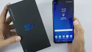 Samsung Galaxy S9+ Unboxing & Overview (Indian Unit)