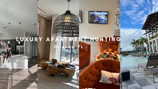 LUXURY APARTMENT HUNTING IN ORLANDO| DOWNTOWN, MILLENIA, MAITLAND *5+ apartment tour*