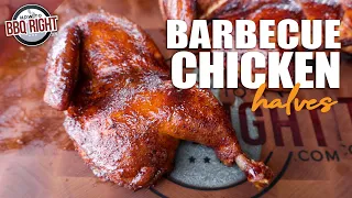 The JUICIEST Way to Smoke Barbecue Chicken…