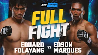 Eduard Folayang vs. Edson Marques | ONE Championship Full Fight