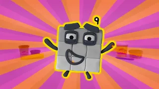 Numberblocks | Learn Numbers with Play-Doh - Number 9 | Learn with Play-Doh