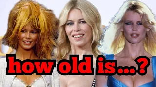 how old is Claudia Schiffer