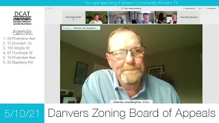 Zoning Board of Appeals - 5/10/21