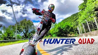 🛴 "Monster machine for grand tour !" L=108km⚡Hunter QUAD  /Electric hyper scooter /전동킥보드