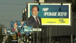 Ukrainians vote in crucial presidential polls