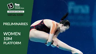 Re-LIVE | Women 10m - Prelim | FINA Diving grand Prix 2021 - CAN