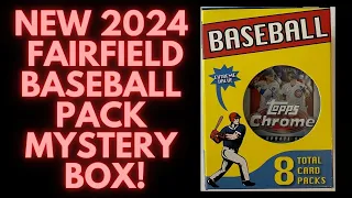 THIS NEW FAIRFIELD MYSTERY BASEBALL PACK BOX WAS A HOME RUN! #fairfield