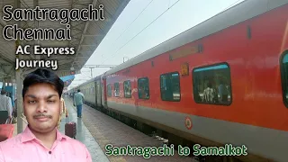 Santragachi Chennai AC Express Train Journey | Sumeet Paul Vlogs