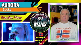 AURORA "Lucky" | Reaction Video Norway Week 3, Day 3