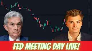 Fed Meeting Day Live! - Market Open With Short The Vix