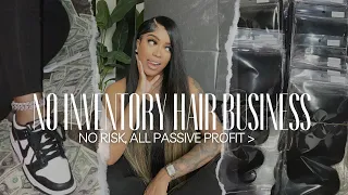 How My Hair Business Made $30k (ALL) Profit, No Hair Inventory On Hand | Rich Off Hair 2024