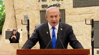 דברי ראש הממשלה בנימין נתניהו בטקס האזכרה הממלכתי לחללי פעולות האיבה בארץ ובחו״ל, בהר הרצל