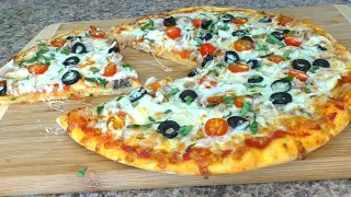 Pizza is our favorite dish, I cook it often, and with different fillings.