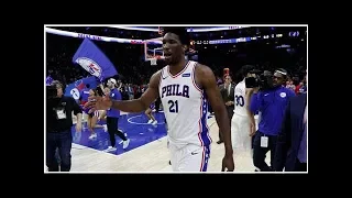 Joel Embiid Knocked Out of Game With Nasty Headbutt From Teammate