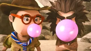 Oko Lele - Episode 5: Bubble Gum Fight - CGI animated short