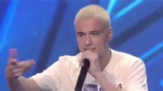 Amazingly imitated Eminem in "CzechoSlovakia Got Talent"