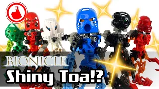 Shiny Toa are here! The Pokemon/Bionicle crossover you've been waiting for...