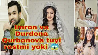 Imron va Durdona Qurbonovaning tuyi rostmi 2020🤵👰. Имрон ва Дурдона Курбонованинг туйи ростми 2020.