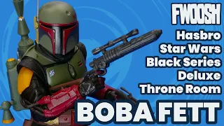 Star Wars Black Series Boba Fett Mandalorian Throne Room Deluxe Action Figure Review